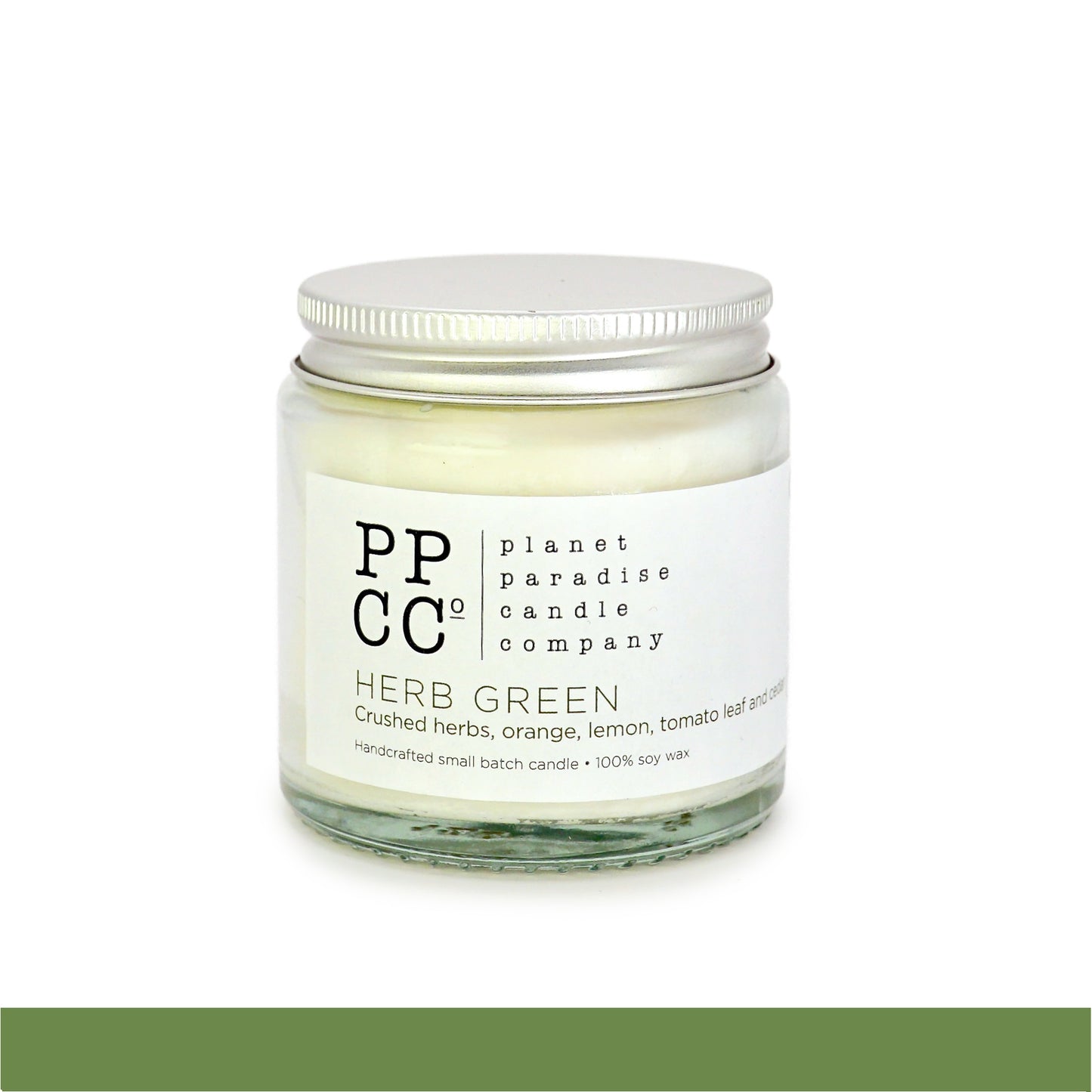 Herb Green soy wax candle