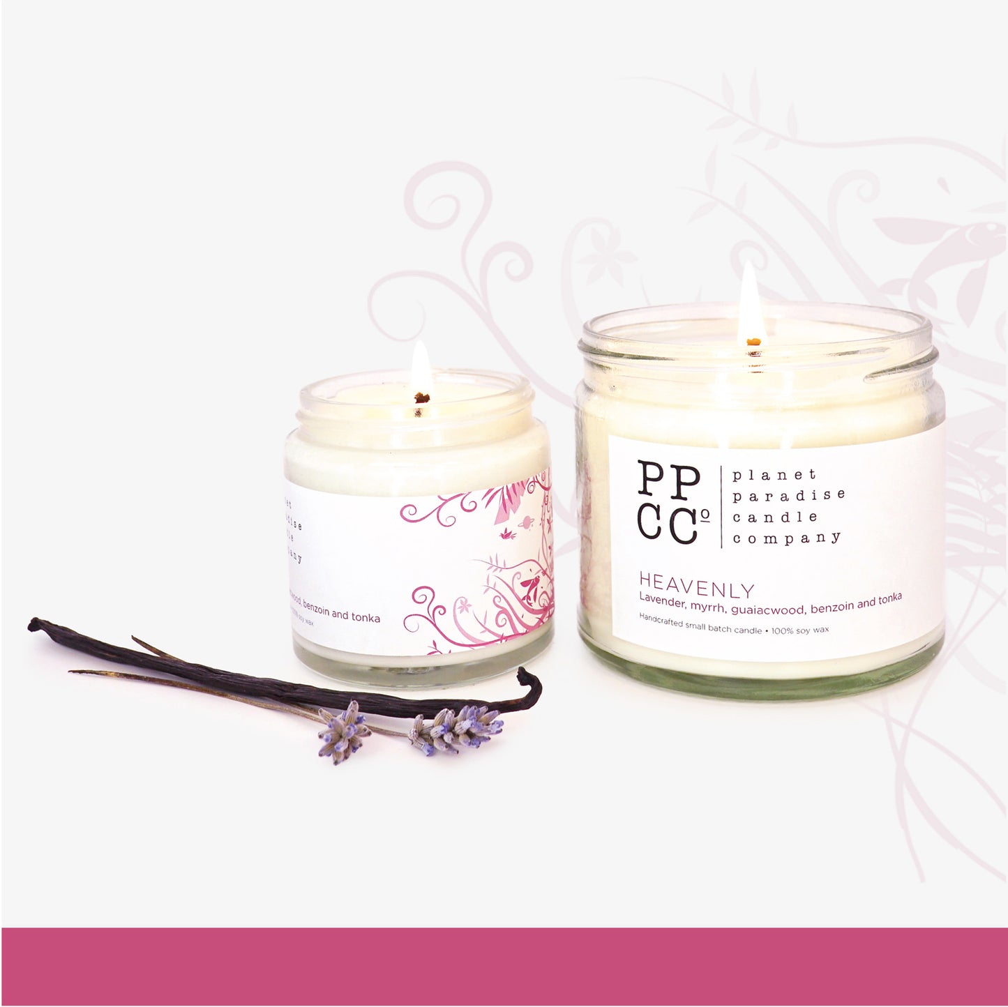 Heavenly soy wax candle