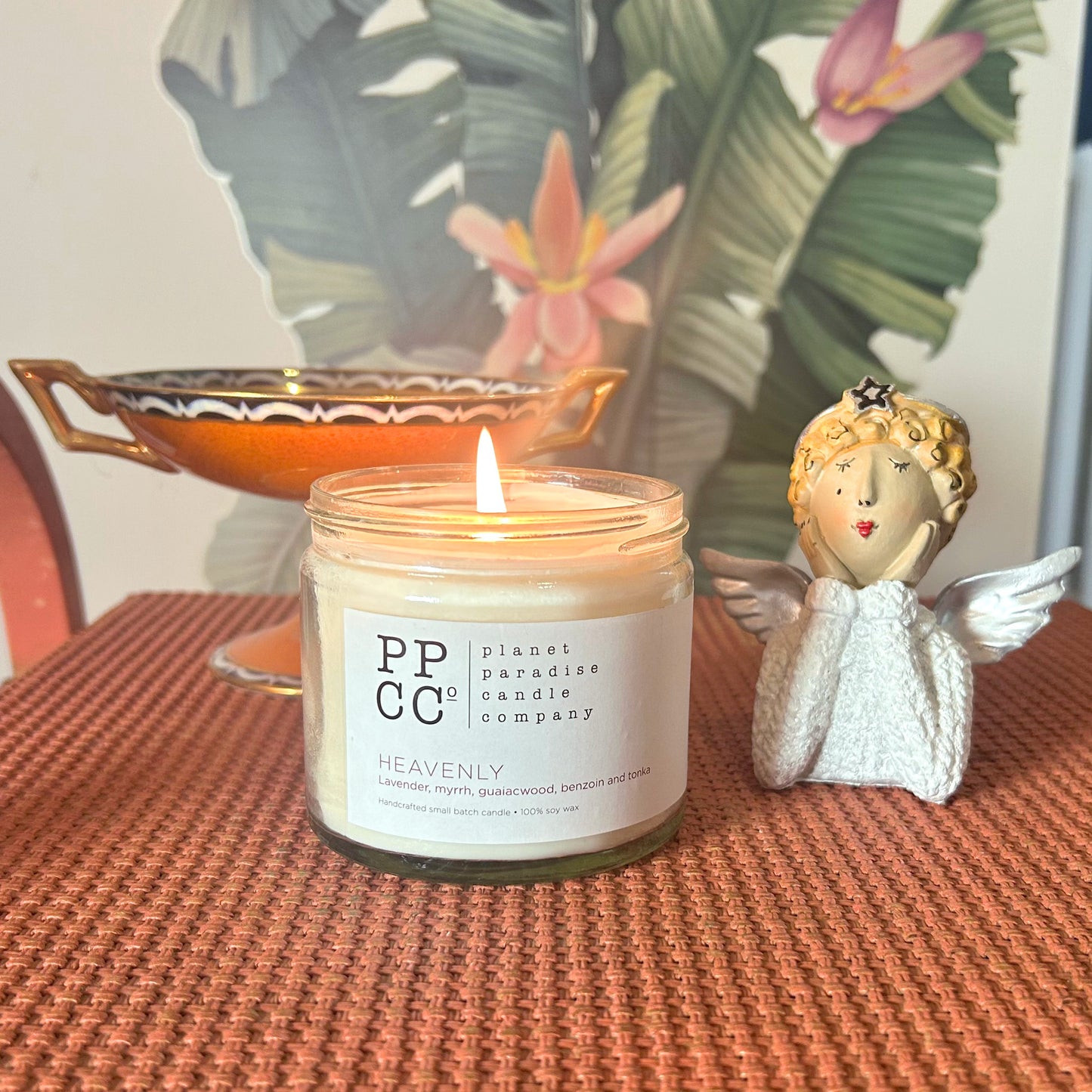Heavenly soy wax candle