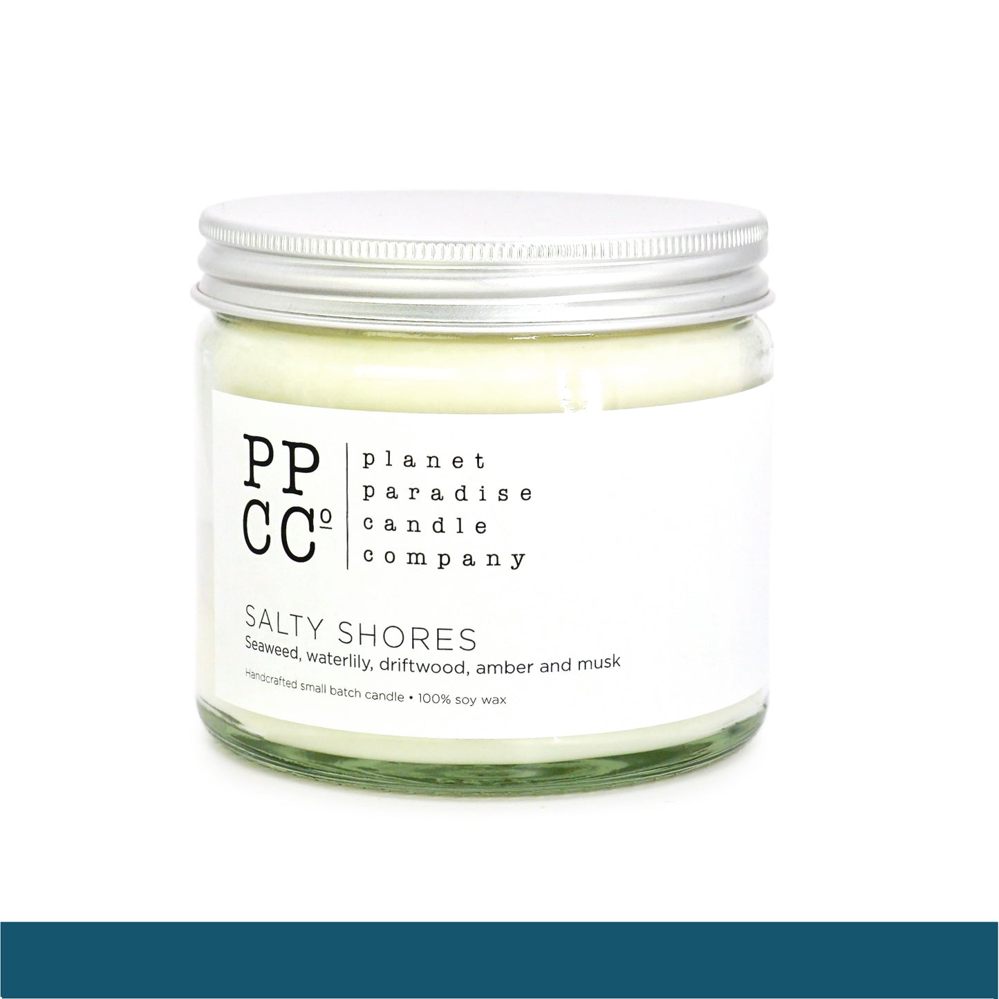 Salty Shores soy wax candle