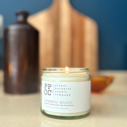 Aromatic Woods soy wax candle