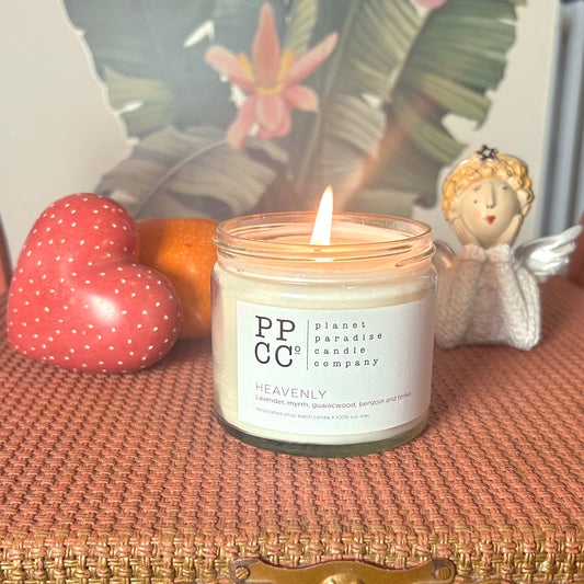 Heavenly soy wax candle